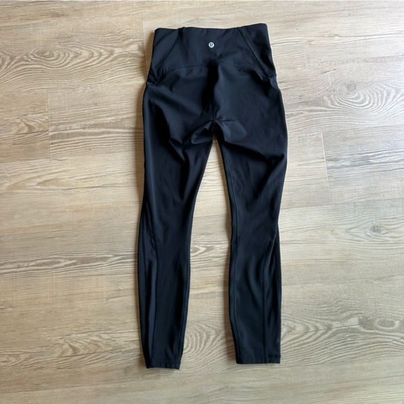Lululemon Train Times 7/8 Pant 25" inseam in Melanite size 4 black - Picture 5 of 9